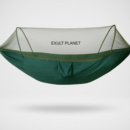 Eco-Friendly Quick-Open Hammock with Mosquito Net