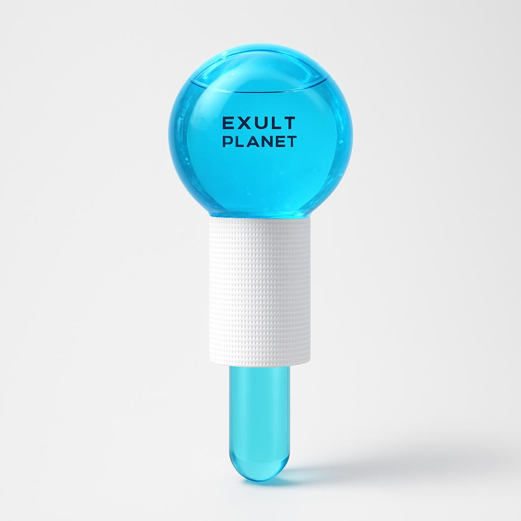 Reusable Facial Ice Globes for Cooling Massage and Wellness