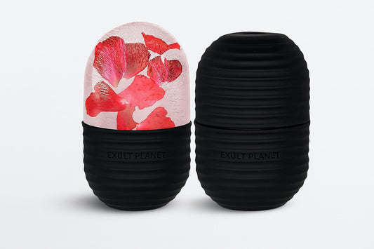 Facial Ice Cube Tray Set for Beauty Massage - Eco-Friendly Silicone