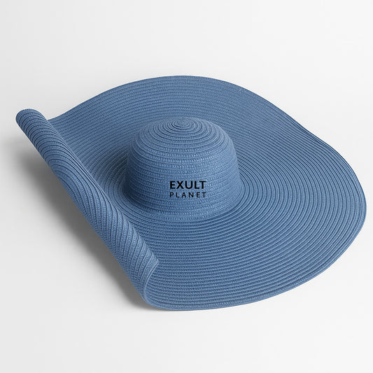 25 cm Wide Brim UV Protection Beach Hat