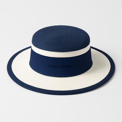 Elegant Eco-Friendly Straw Beach Hat for Women