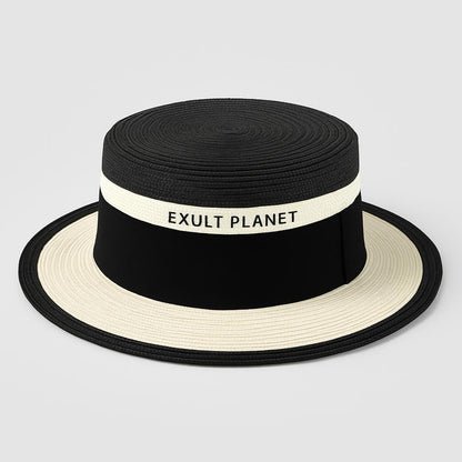 Elegant Eco-Friendly Straw Beach Hat for Women