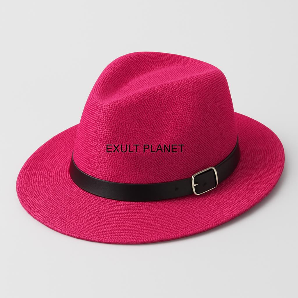 Sun-Proof Autumn Straw Hat for Seniors