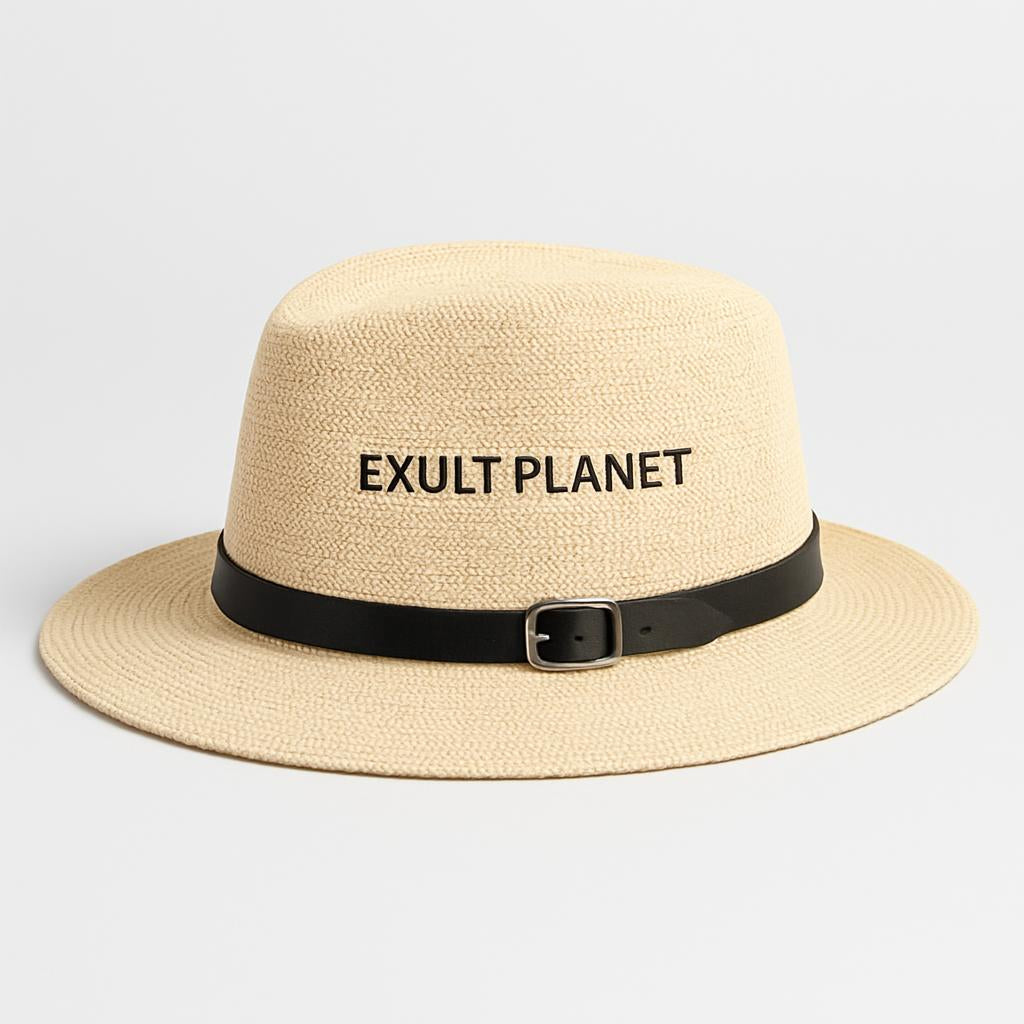 Sun-Proof Autumn Straw Hat for Seniors