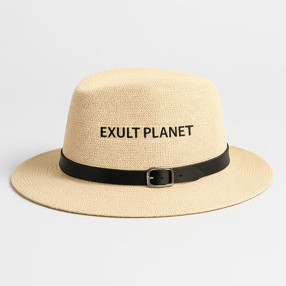 Sun-Proof Autumn Straw Hat for Seniors