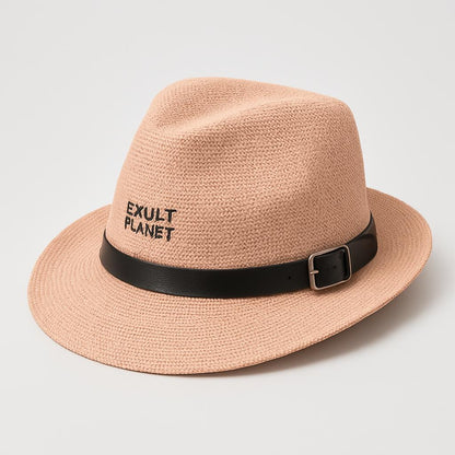 Sun-Proof Autumn Straw Hat for Seniors
