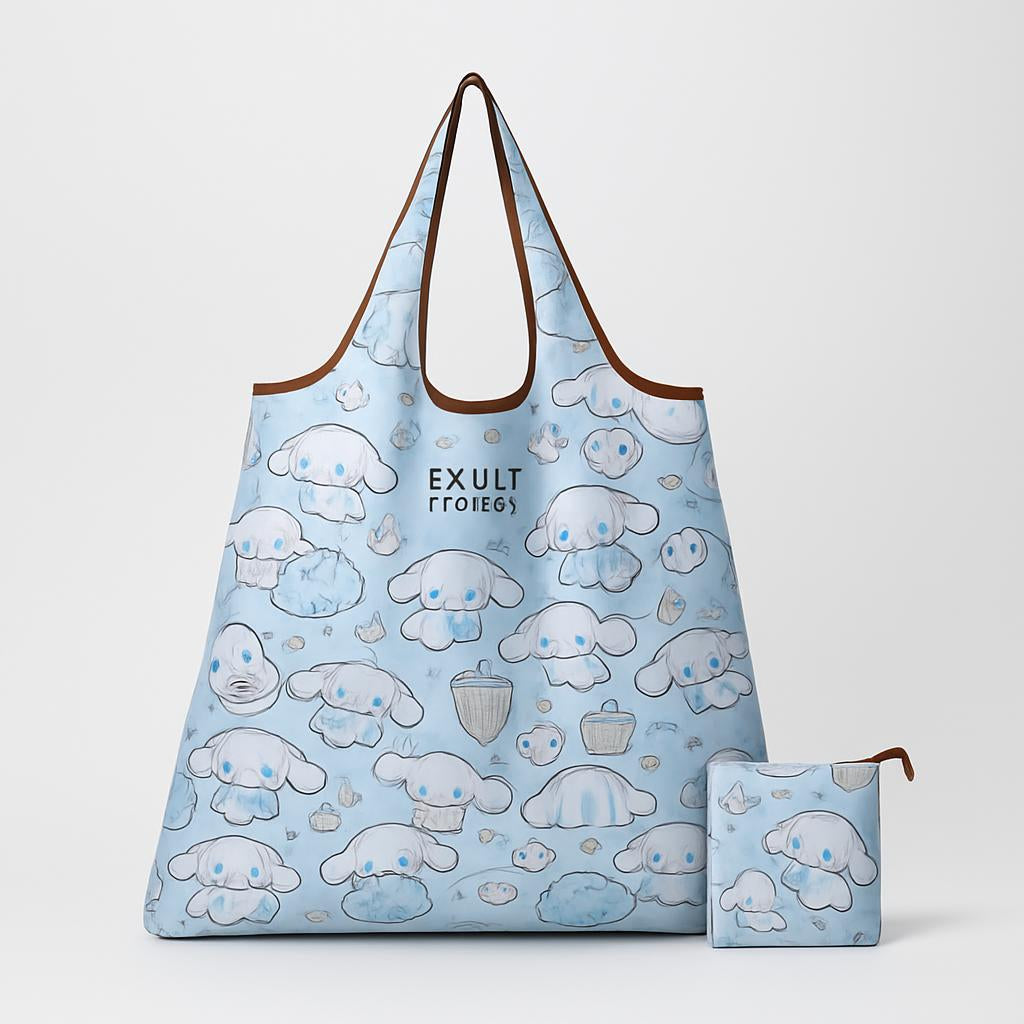 Eco-Friendly Foldable Grocery Shopping Bag