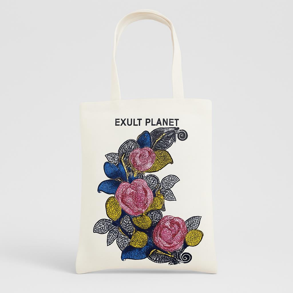 Eco-Friendly DIY Diamond Painting Tote Bag