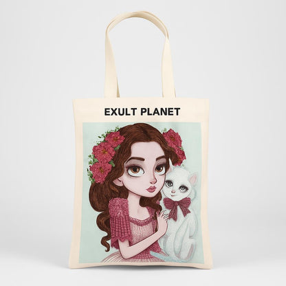 Eco-Friendly DIY Diamond Painting Tote Bag