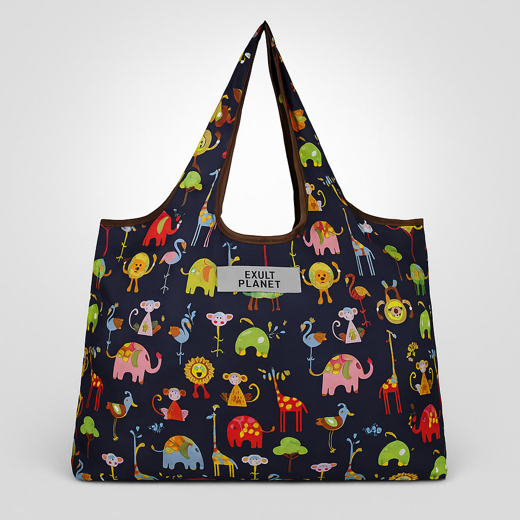 Eco-Friendly Foldable Grocery Shopping Bag for Sustainable Shopping