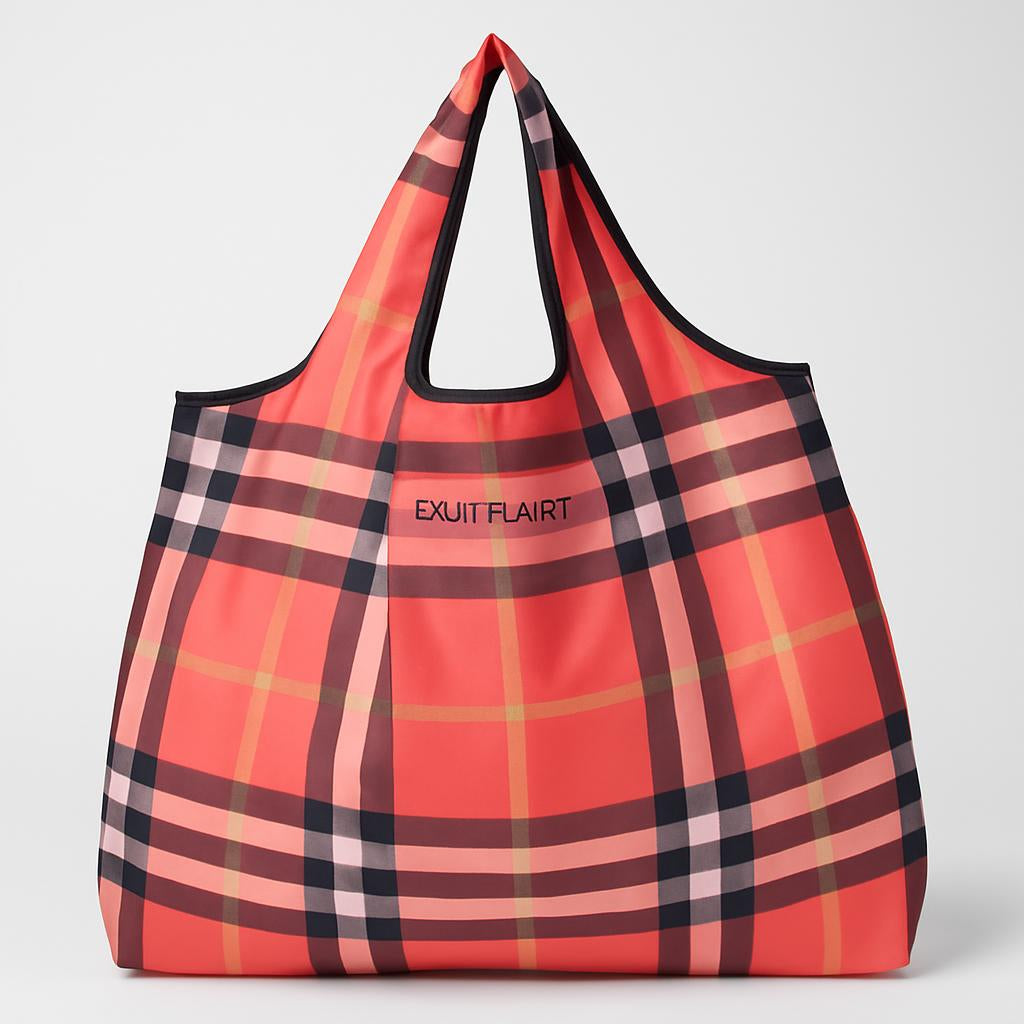 Eco-Friendly Reusable Shopping Bag - Durable Floral Tote for Groceries