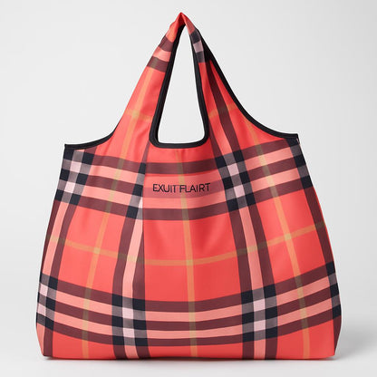 Eco-Friendly Reusable Shopping Bag - Durable Floral Tote for Groceries