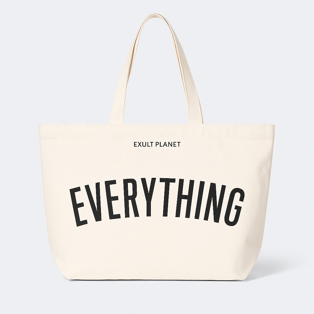 Eco-Friendly Canvas Tote Bag - Sustainable, Reusable, Durable