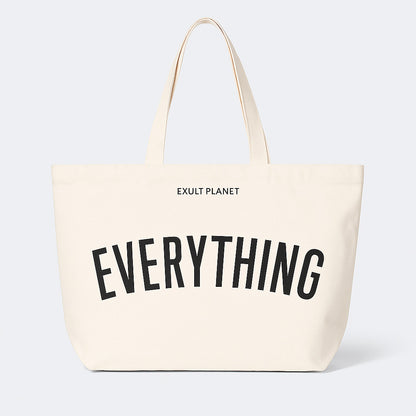 Eco-Friendly Canvas Tote Bag - Sustainable, Reusable, Durable