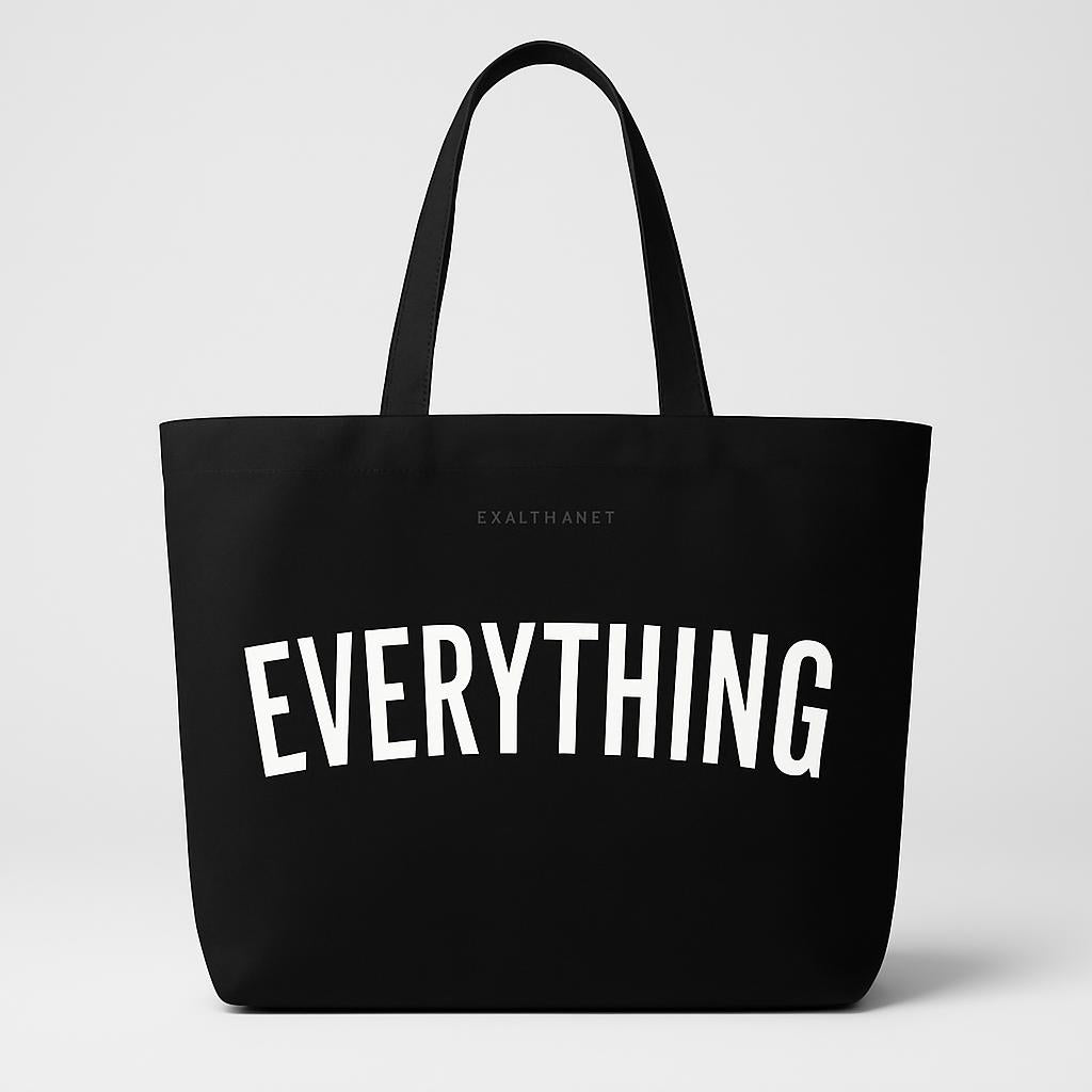 Eco-Friendly Canvas Tote Bag - Sustainable, Reusable, Durable