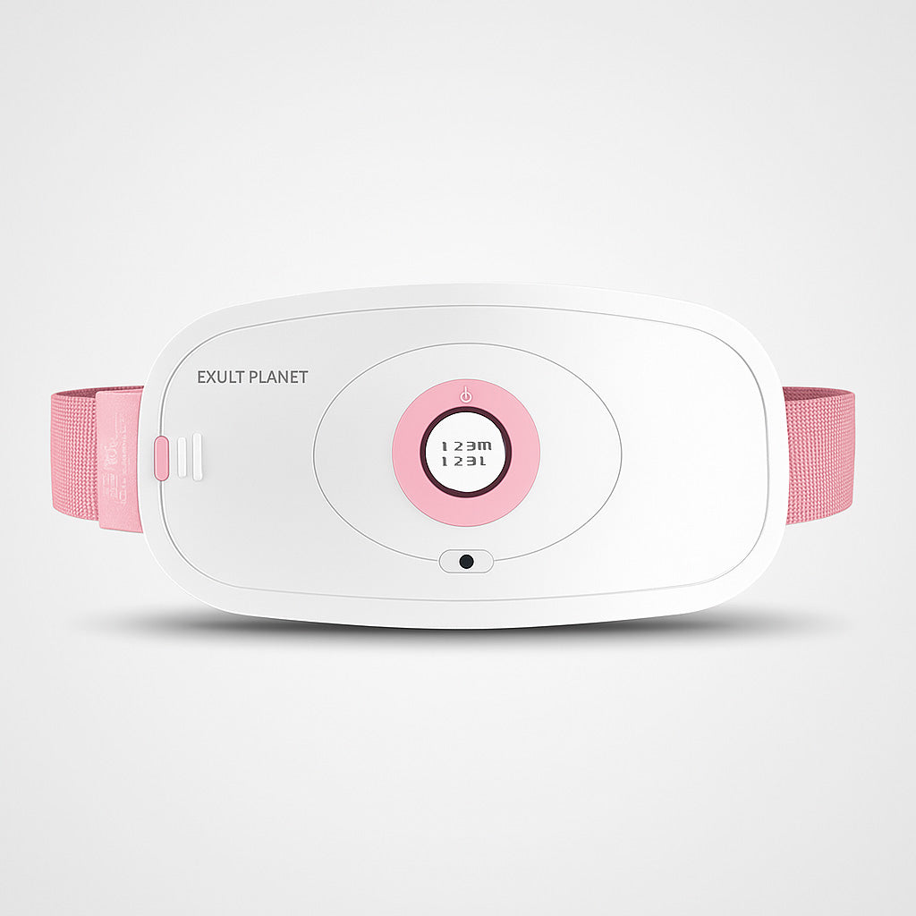 Pink Electric Heating Pad for Women's Period Relief