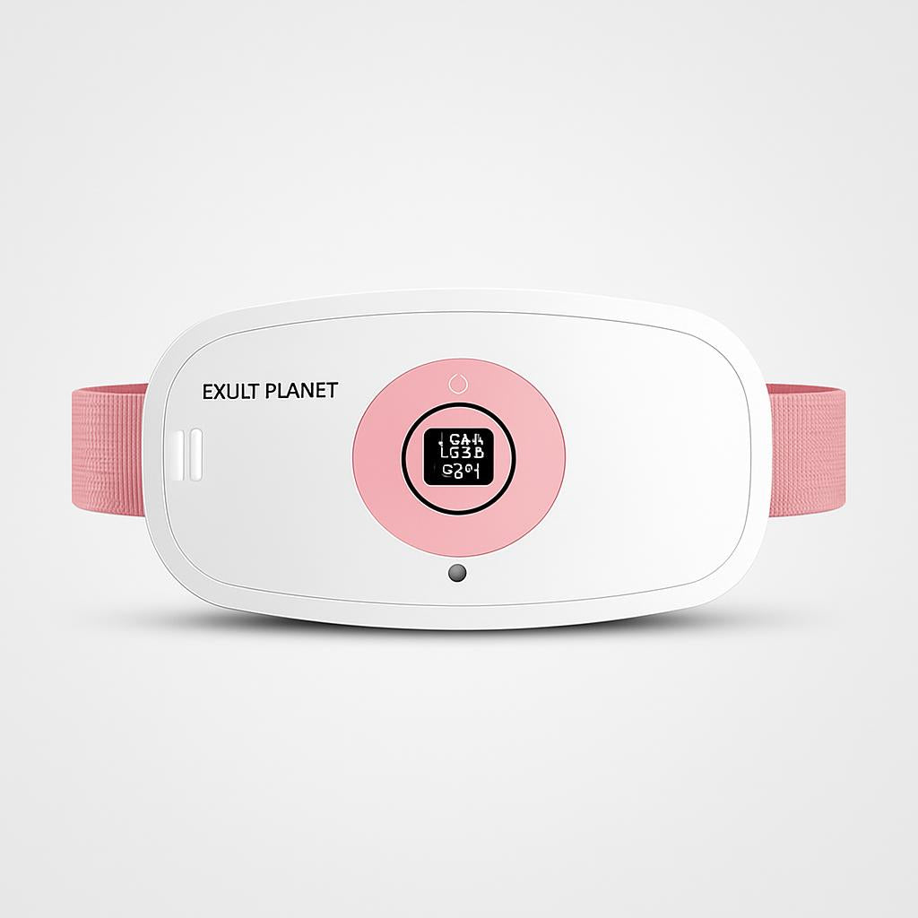 Pink Electric Heating Pad for Women's Period Relief