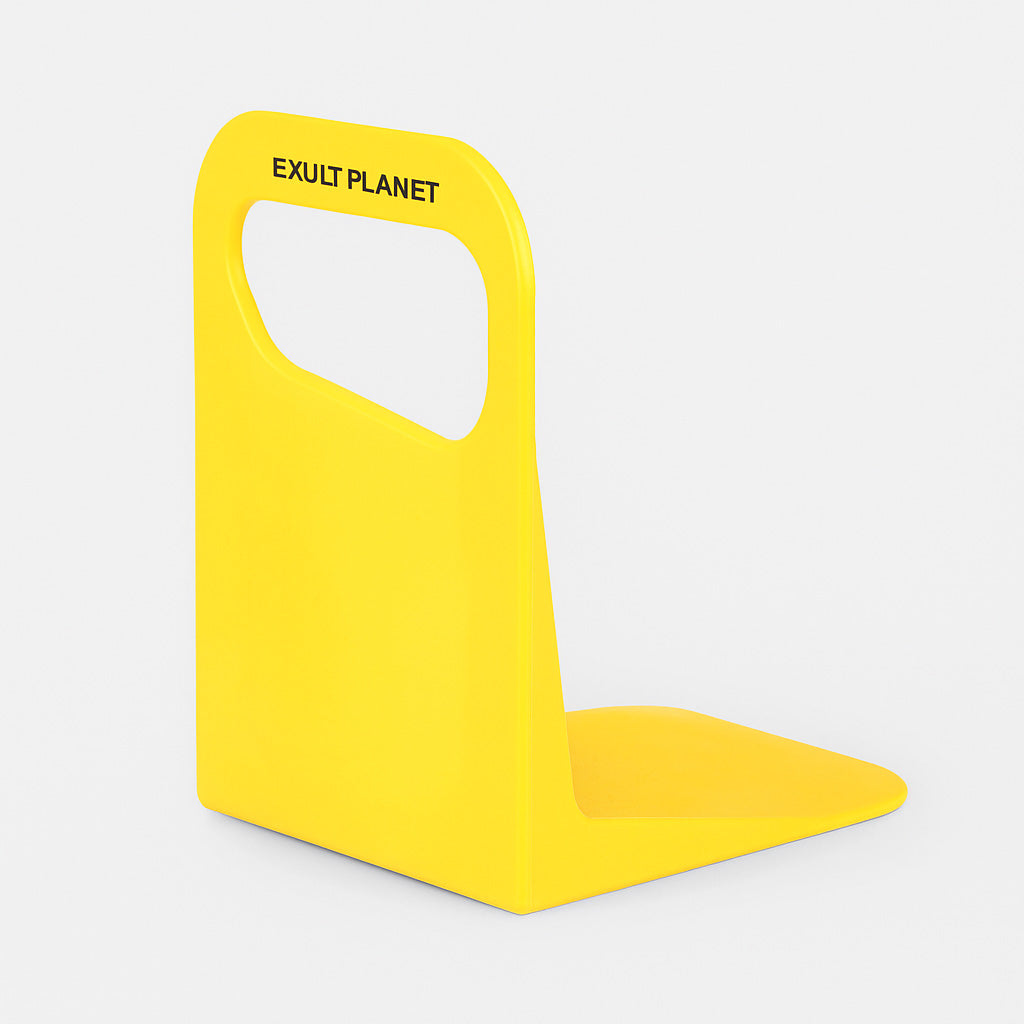 Eco-Friendly Orange Trunk Organizer for Sustainable Car Storage