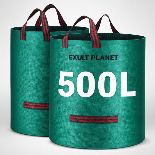 Eco-Friendly Heavy Duty Garden Waste Bags with Handles