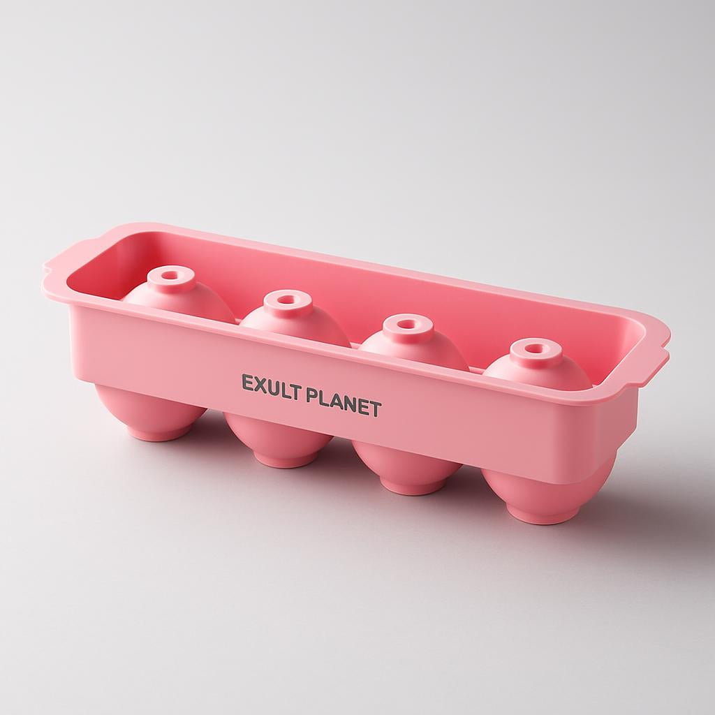 Eco-Friendly Silicone Hockey Puck Ice Tray