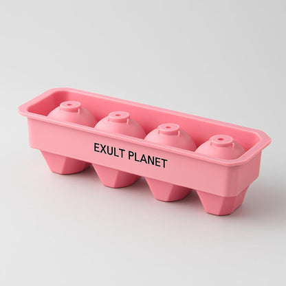 Eco-Friendly Silicone Hockey Puck Ice Tray
