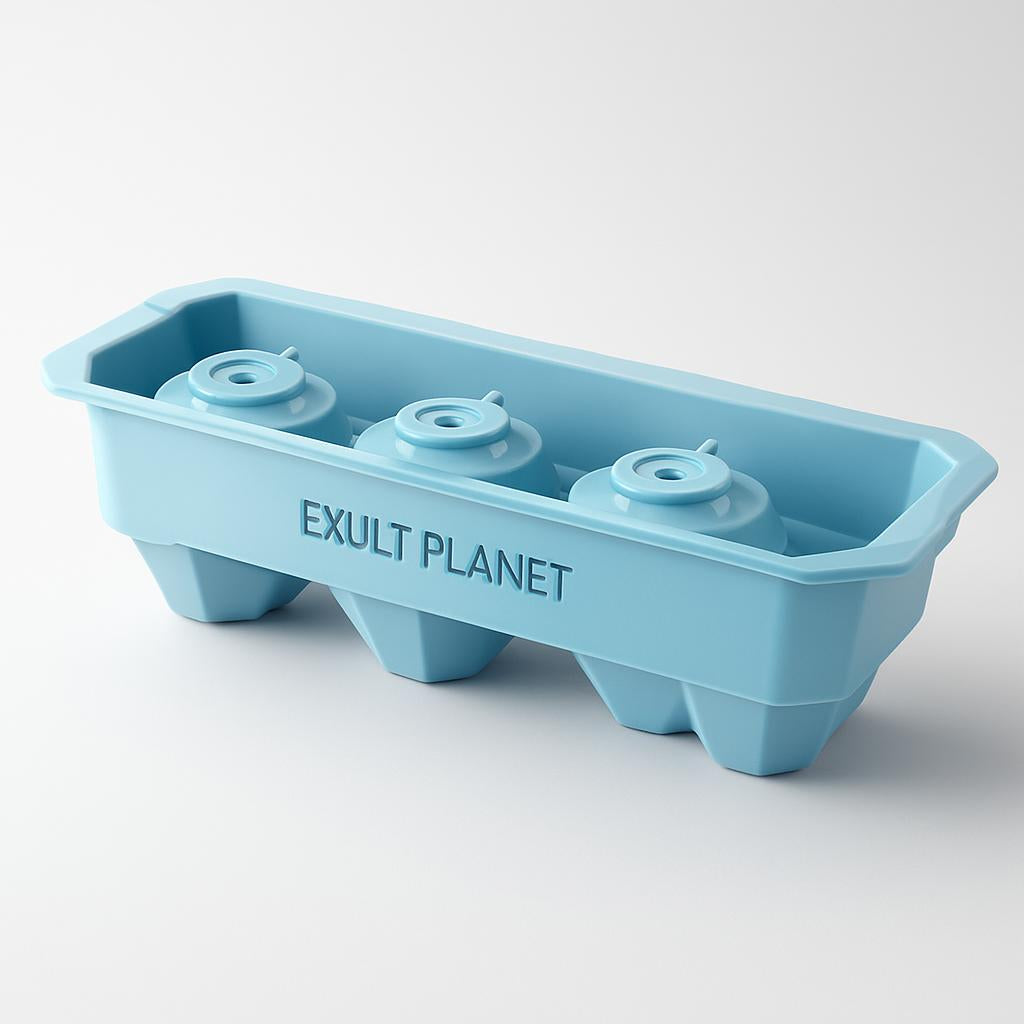 Eco-Friendly Silicone Hockey Puck Ice Tray