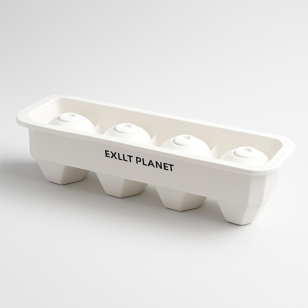 Eco-Friendly Silicone Hockey Puck Ice Tray
