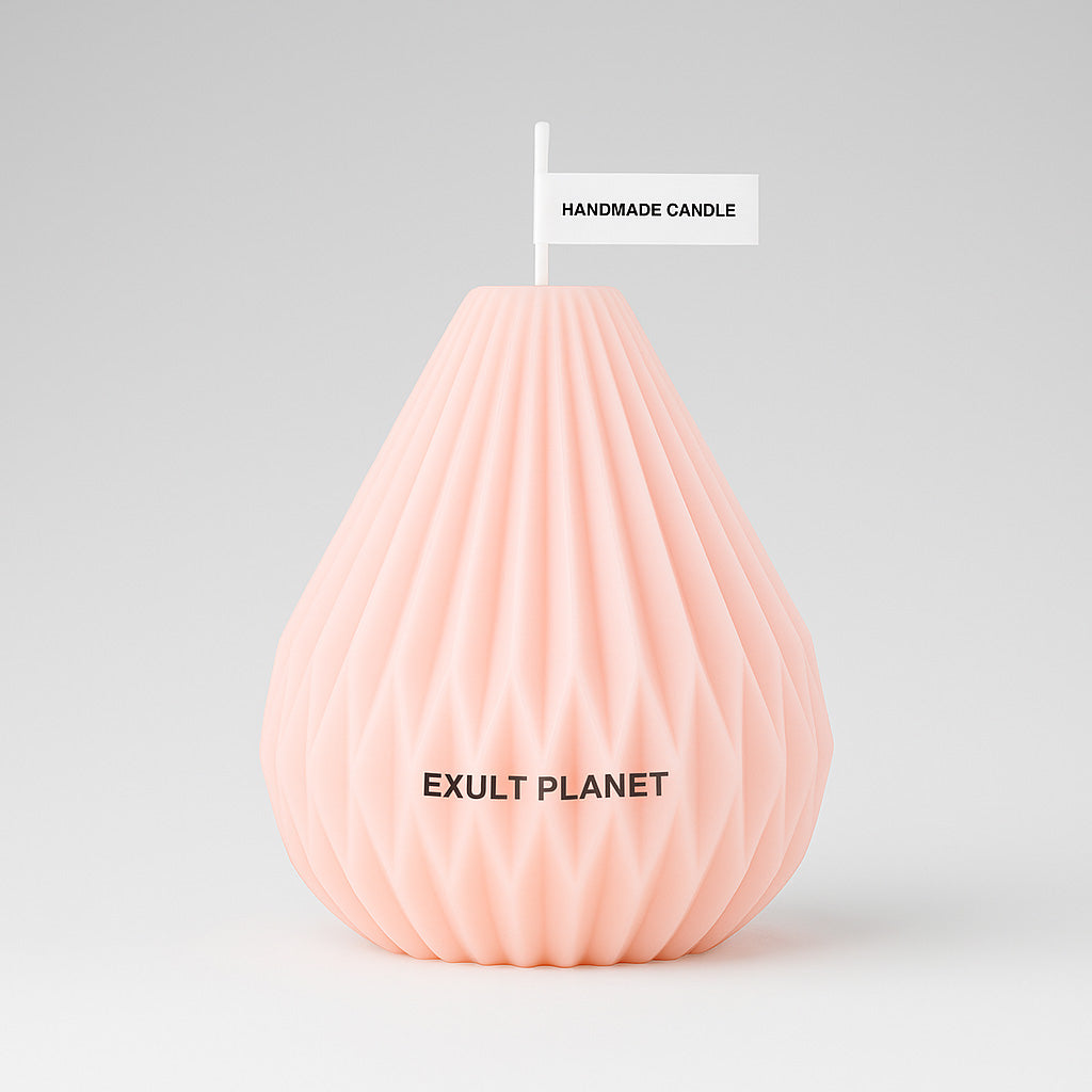 Eco-Friendly Pear Shaped Aromatherapy Candles for Home Décor