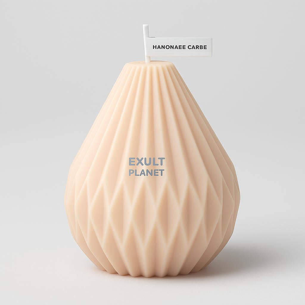 Eco-Friendly Pear Shaped Aromatherapy Candles