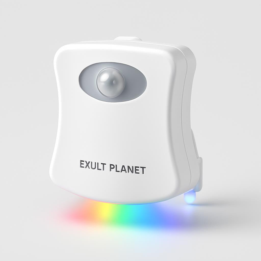 Eco-Friendly LED Toilet Night Light Attachment