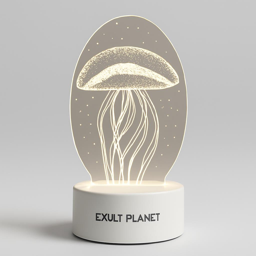 Energy-Efficient 3D LED Bear Lamp for Eco-Friendly Decor