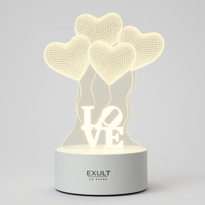 Energy-Efficient 3D LED Bear Lamp for Eco-Friendly Decor