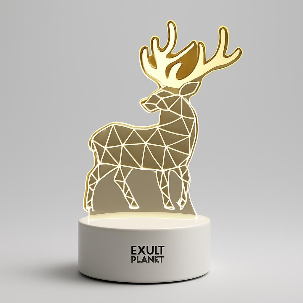 Energy-Efficient 3D LED Bear Lamp for Eco-Friendly Decor