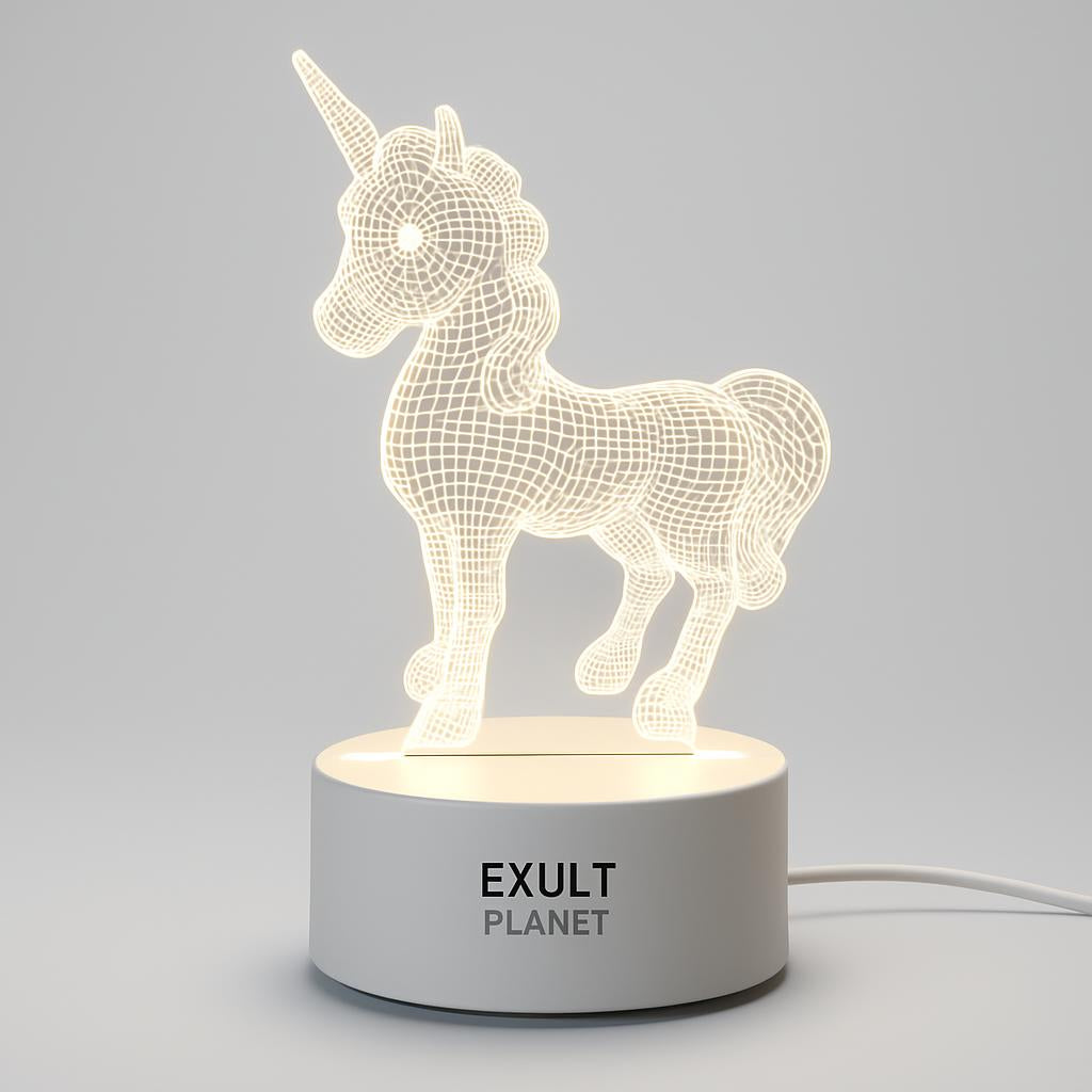 Energy-Efficient 3D LED Bear Lamp for Eco-Friendly Decor