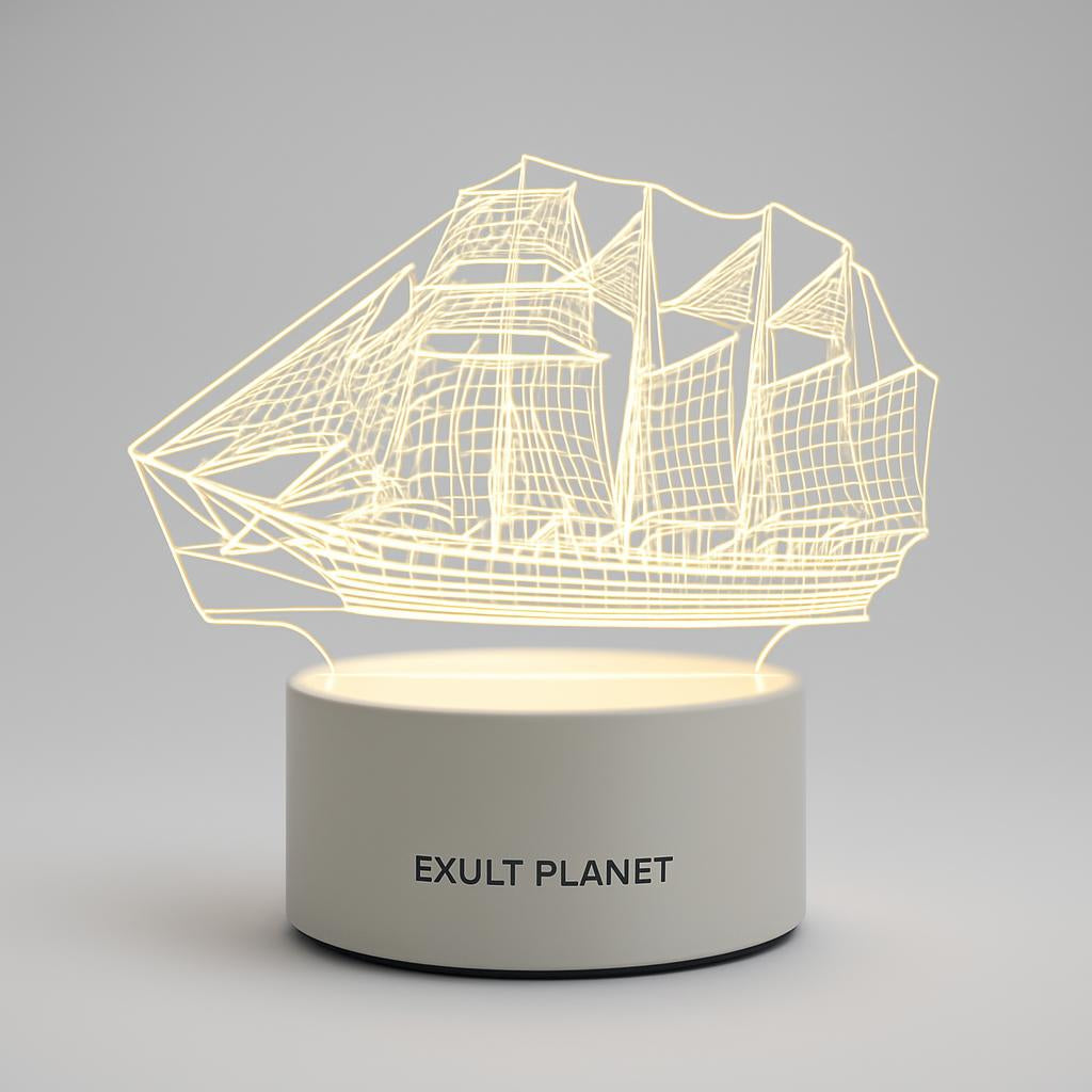 Energy-Efficient 3D LED Bear Lamp for Eco-Friendly Decor