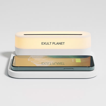 Wireless Charging Station with LED Night Light