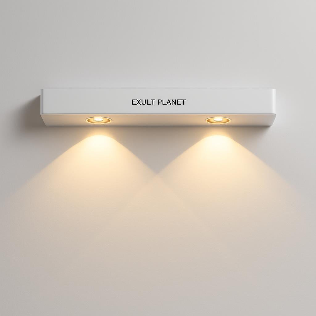 Eco-Friendly LED Under-Cabinet Light - Warm White Glow