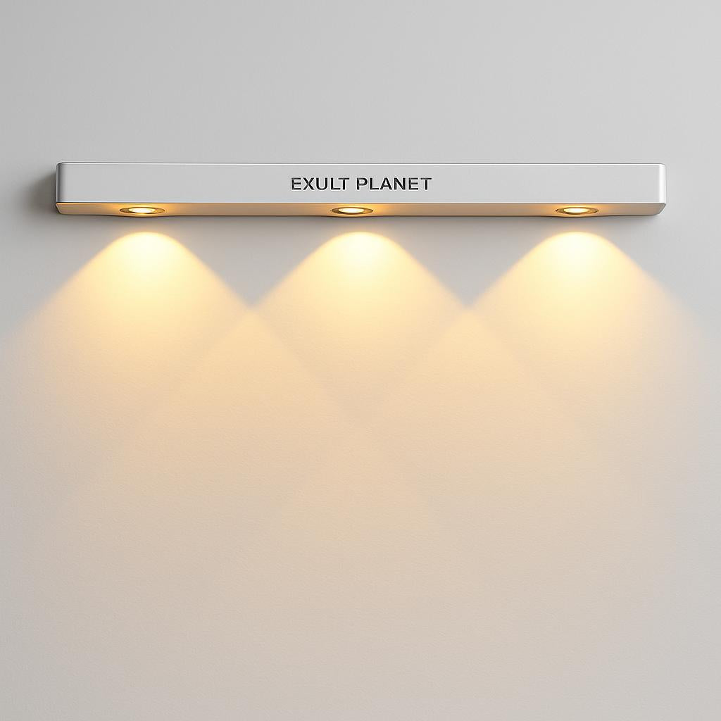 Eco-Friendly LED Under-Cabinet Light - Warm White Glow