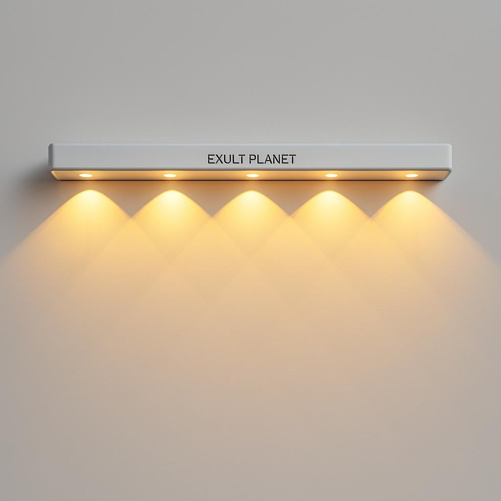 Eco-Friendly LED Under-Cabinet Light - Warm White Glow