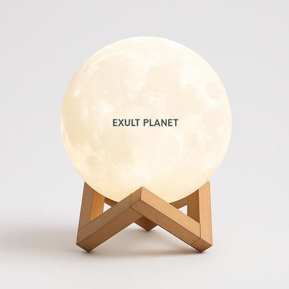 Moon Lamp - Eco-Friendly LED Decorative Lighting for Calming Ambiance