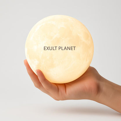 Moon Lamp - Eco-Friendly LED Decorative Lighting for Calming Ambiance