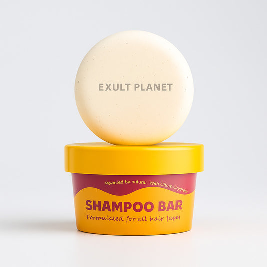 Eco-Friendly Shampoo Bar - Plastic-Free, Travel-Ready Hair Care