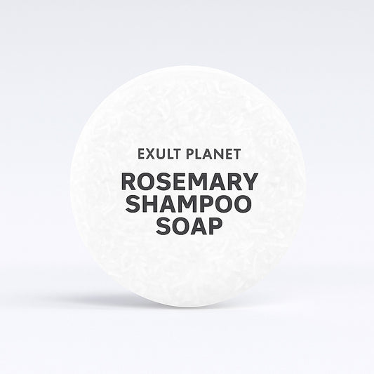 Rosemary Shampoo Soap Bar - Eco-Friendly, Biodegradable, Silicone-Free