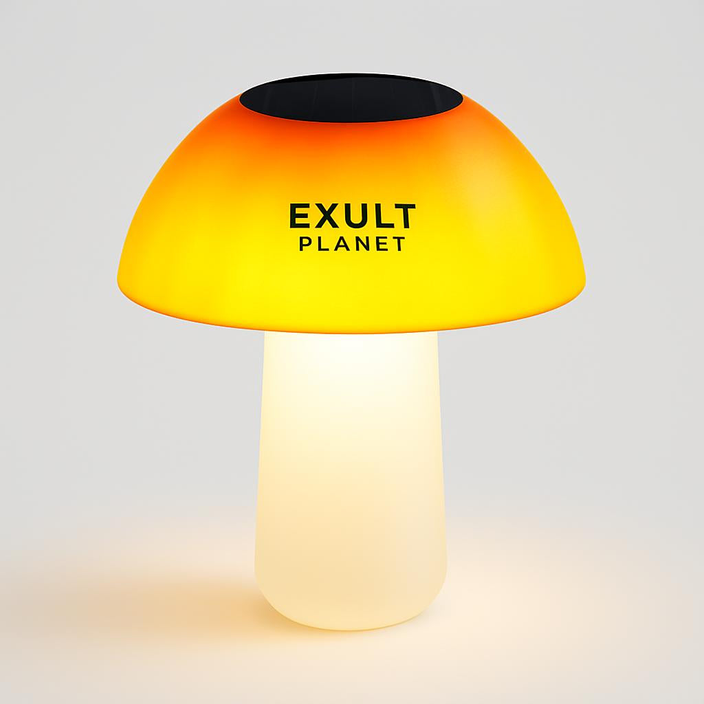 Solar Mushroom Garden Lights - Eco-Friendly Outdoor Décor