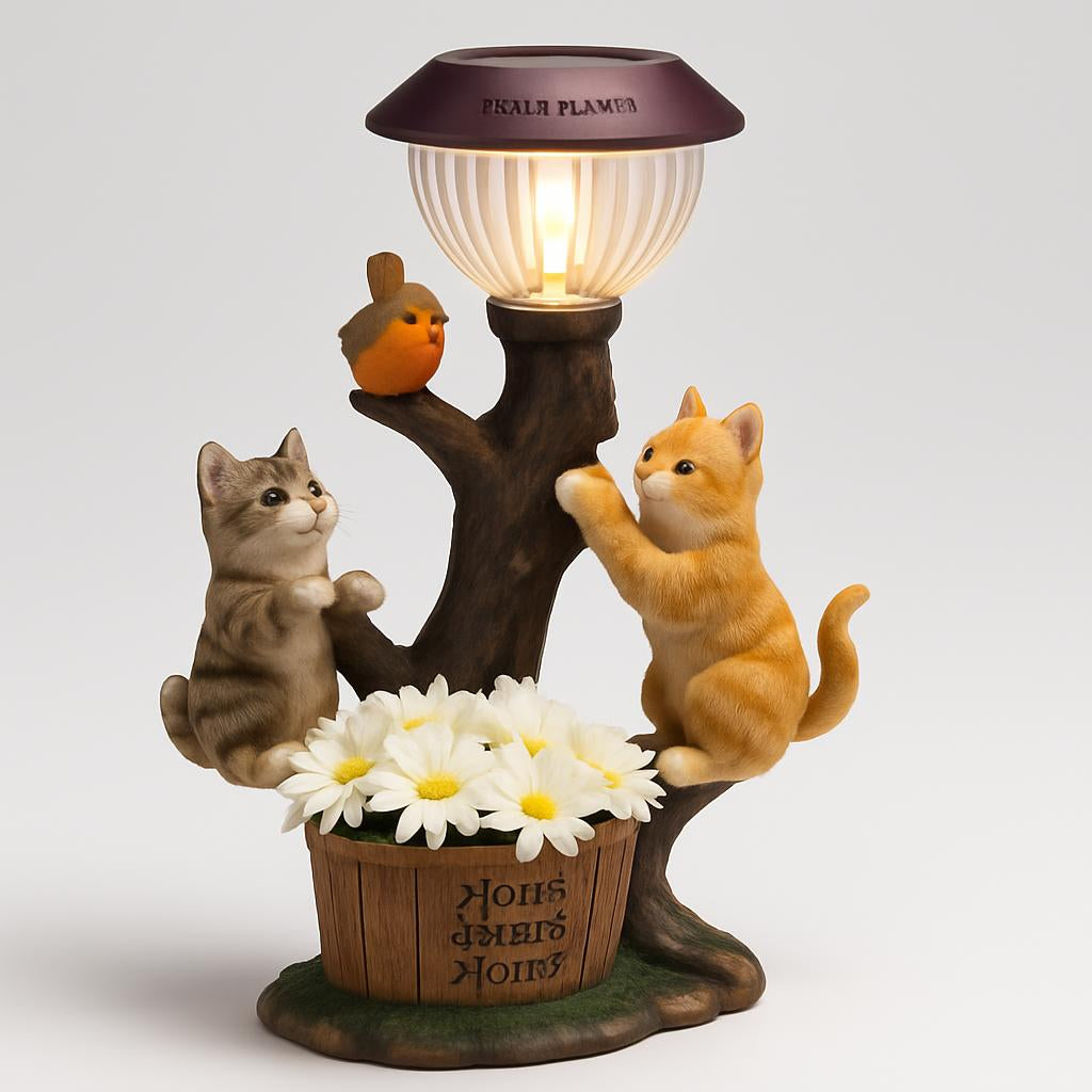 Solar-Powered Garden Glow Light