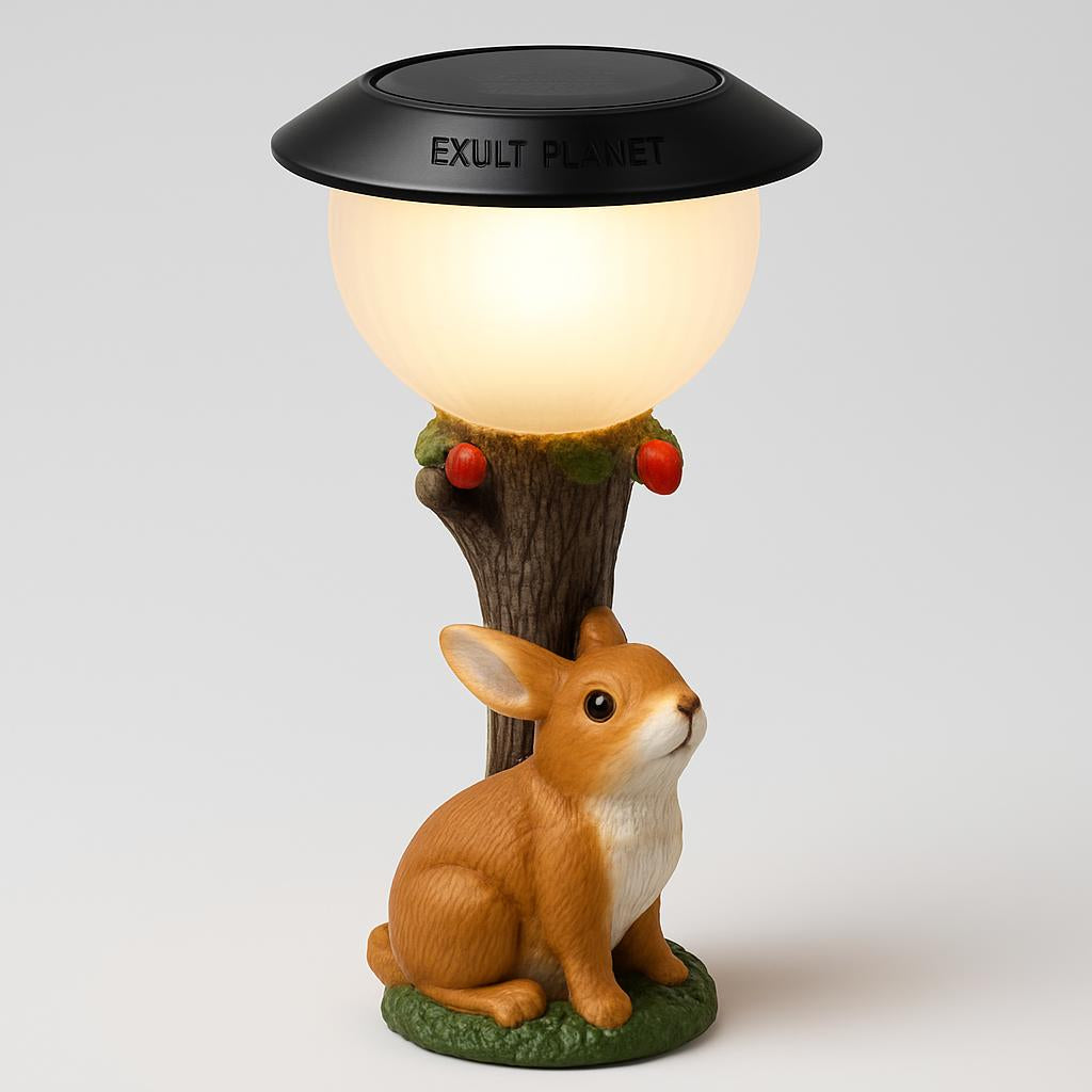 Solar-Powered Garden Glow Light