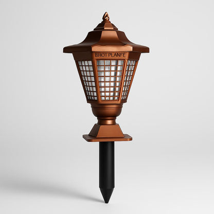 Eco-Friendly Outdoor Bug Zapper Lantern - Chemical-Free Pest Control