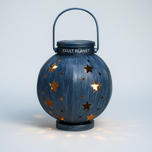 Solar-Powered Star Lantern for Eco-Friendly Outdoor Ambiance