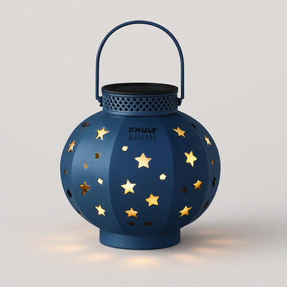 Solar-Powered Star Lantern for Eco-Friendly Outdoor Ambiance