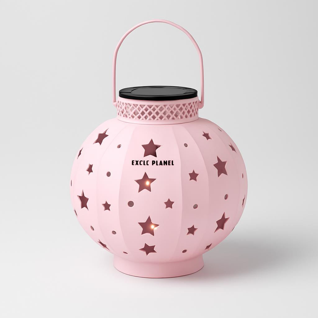 Solar-Powered Star Lantern for Eco-Friendly Outdoor Ambiance